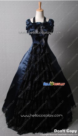 Southern Belle Civil War Lolita Gown Dress Prom 037
