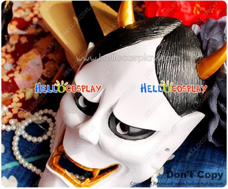 Inu x Boku SS Cosplay Shirakiin Ririchiyo Kito Mask