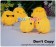 Tomb Notes Cosplay Yellow Chicken Plush Pendant