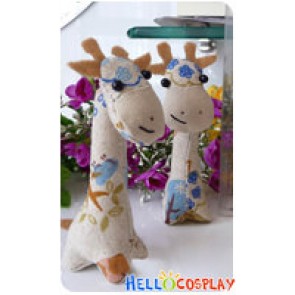 Cute Handmade Giraffe Plush Pendant