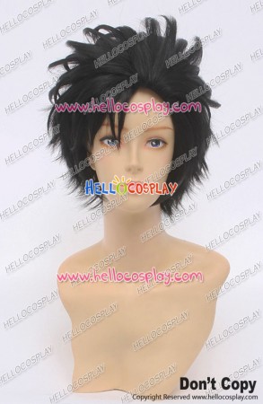 Haikyū Cosplay Tetsurō Kurō Wig Layered Short Black