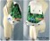 One Piece Cosplay Portgas D Ace Accessories White Green Bag New