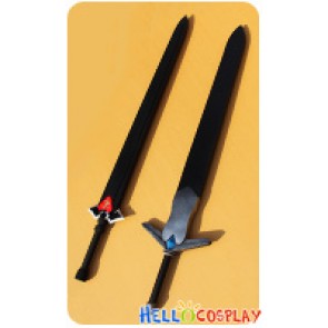 Sword Art Online Ⅱ 2 Alfhenim Online Cosplay Mother's Rosary Kirito Kazuto Kirigaya Black White Swords Weapon