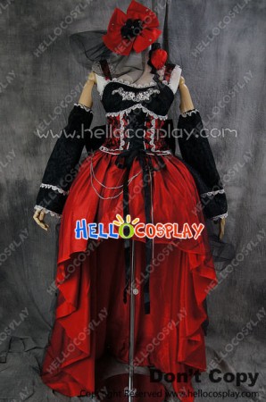 Gothic Lolita Cosplay Vampire Luxury Evening Dress Costume