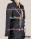 Amnesia Cosplay Ukyo Black White Plaid Costume Police Uniform
