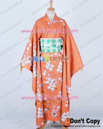 Super Danganronpa Dangan Ronpa 2 Cosplay Hiyoko Saionji Kimono Costume