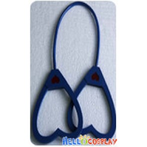 Vocaloid 2 Cosplay Love Philosophy Prop Heart Shaped Handcuffs Dark Blue