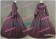 Civil War Victorian Cotton Blend Tartan Day Dress Gall Gown
