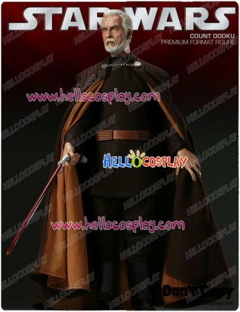 Star Wars Attack Of The Clones Count Dooku Cosplay Costume Outfit
