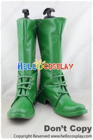 JoJo's Bizarre Adventure Cosplay Shoes Caesar Green Boots