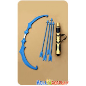 League Of Legends LOL Cosplay Ice Shooter Ashe Bow Arrow Weapon New Version