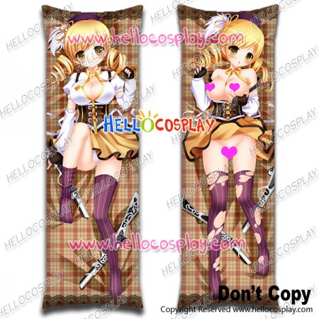 Puella Magi Madoka Magica Cosplay Mami Tomoe Body Pillow