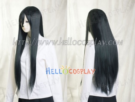 Darkest Cyan Medium Cosplay Straight Wig