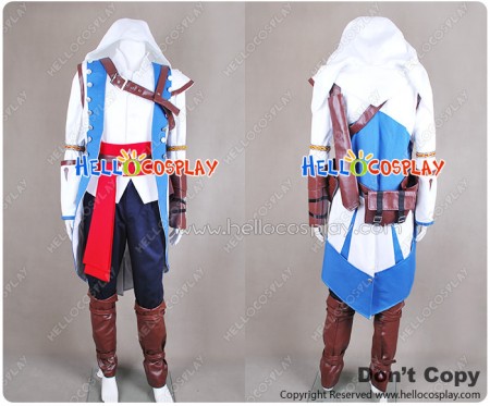 Assassin's Creed III Connor Cosplay Costume Full Set