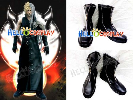 Final Fantasy Cosplay Cloud Strife Short Boots