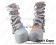 Mirror White Buckle Crossing Straps Chunky Punk Lolita Shoes