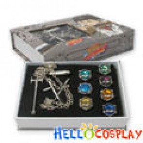 Katekyo Hitman Reborn Cosplay Chains Rings