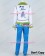 One Piece Cosplay White Hunter Smoker Green Fur Costume