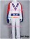 Motorcycle Daredevil Evel Knievel Cosplay Costume Cape Red