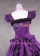 Victorian Lolita Ruffle Princess Gothic Lolita Dress Purple