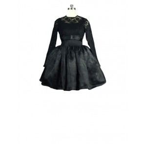 Victorian Lolita Steampunk Black Gothic Lolita Dress