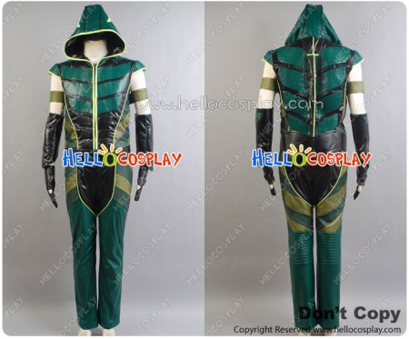 Green Arrow Cosplay Hoodie New Version Professional Costume