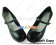 Matte Black Strap Chunky Princess Lolita Shoes