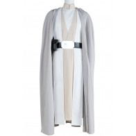 Star Wars The Force Awakens Luke Skywalker Cosplay Costume Robe Outfits