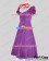 Touhou Project Cosplay Yukari Yakumo Costume Purple Dress