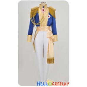 The Rose Of Versailles Cosplay Oscar Francois De Jarjayes Uniform Costume