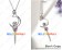 Sailor Moon Cosplay Usagi Tsukino Transfiguration Star Moon Stick Necklace