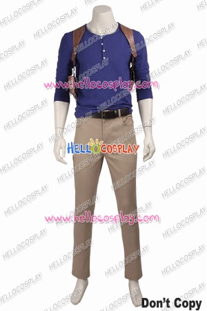 Uncharted 4 A Thiefs End Nathan Drake Cosplay Costume