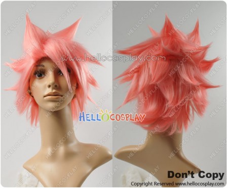 Fairy Tail Cosplay Natsu Dragneel Wig