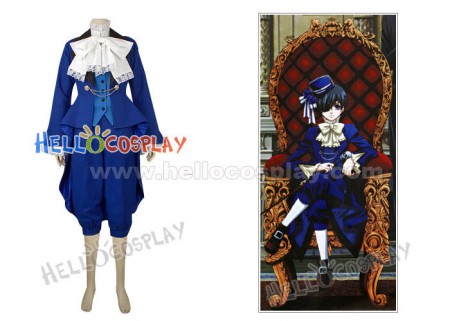 Black Butler Cosplay Costume Ciel Phantomhive Dance Suit