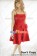Party Cosplay Red Lady Ball Gown Sling Dress Costume