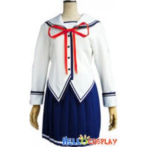 Da Capo Cosplay School Girl Uniform Red Ribbon