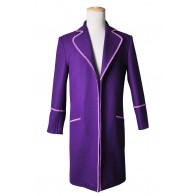 Charlie And The Chocolate Factory Cosplay Willy Wonka Costume Full Set