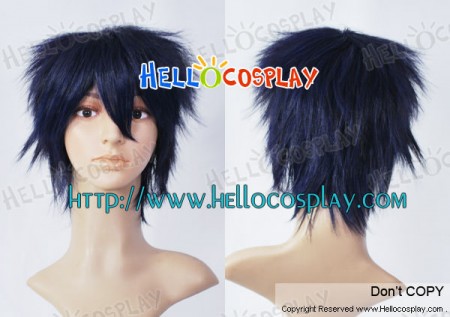 Blue Exorcist Cosplay Okumura Rin Navy Blue Wig