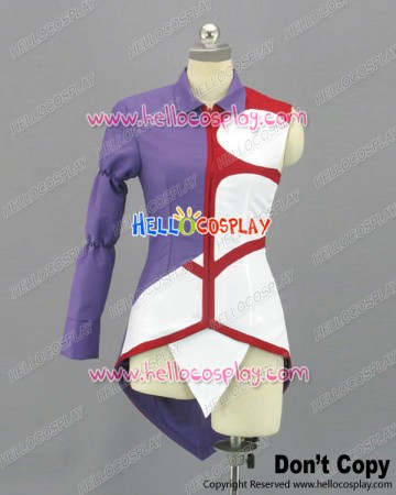 Dokidoki PreCure Cosplay Mammo Purple Dress Costume