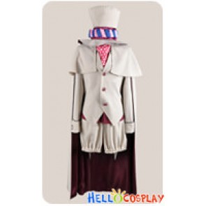 Blue Exorcist Ao No Ekusoshisuto Cosplay Mephisto Pheles White Costume