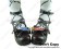 Brown Ruffle Detachable Bow Straps Chunky Princess Lolita Shoes