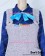 Karneval Cosplay Nai Muhinyi Costume Velvet Bib Overalls