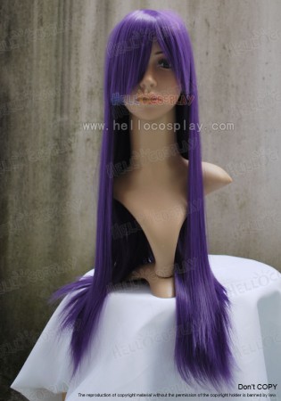 T2404 Purple Medium Wig