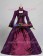 Victorian Lolita Reenactment Stage Brocade Gothic Lolita Dress