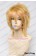 Panty & Stocking With Garterbelt Cosplay Wig 30CM Boy Version Golden Yellow Universal Layered Short