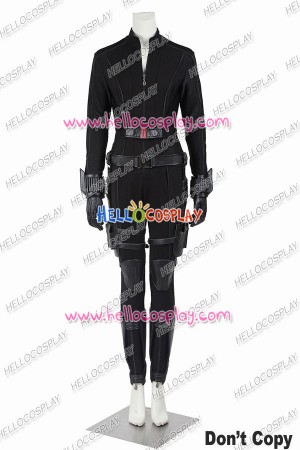 Captain America 3 Civil War Black Widow Cosplay Costume Uniform