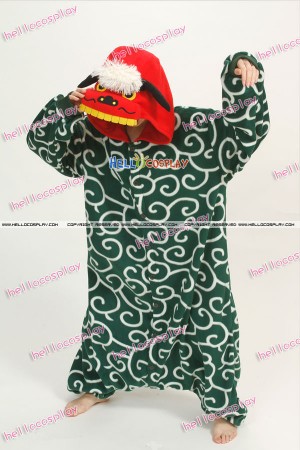 Kigurumi Costumes Lion Dance Pajamas