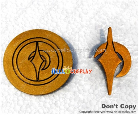 Danganronpa Cosplay Makoto Naegi Accessories Brooches