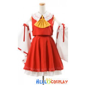 Touhou Project Cosplay Reimu Hakurei Costume