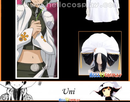 Katekyo Hitman Reborn Uni Yuni Cosplay Costume